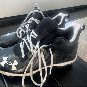 Under Armour Kids Black and White Sneakers